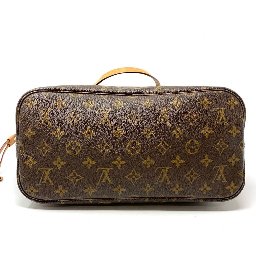 AUTH LOUIS VUITTON MONOGRAM NEVERFULL MM TOTE BAG - Picture 7 of 16